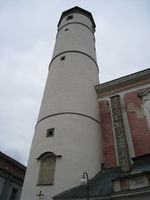 Leaning tower of Domažlice